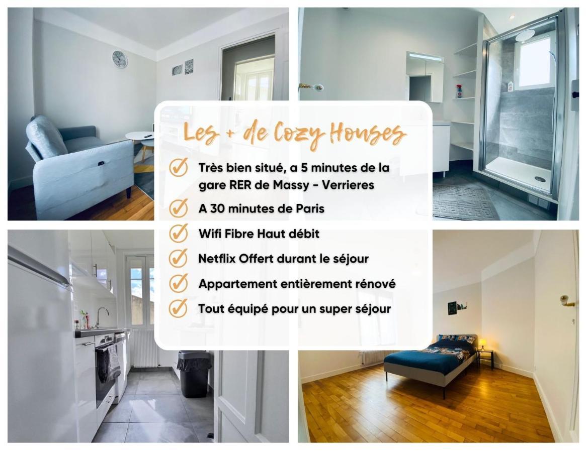Cozy Appart' 2 Centre Ville Proche Gare Massy - Cozy Houses 外观 照片